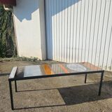 Ceramic coffee table <<< Sun >> by Roger Capron