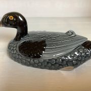 Ceramic duck catchall