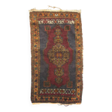 L'âme d'Anatolie : Tapis Tribal Violet Aubergine