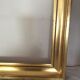 Gold-s length contemporary empty frame: 52x37 cm- total size: 60x45.5cm- Pr -3.5cm-