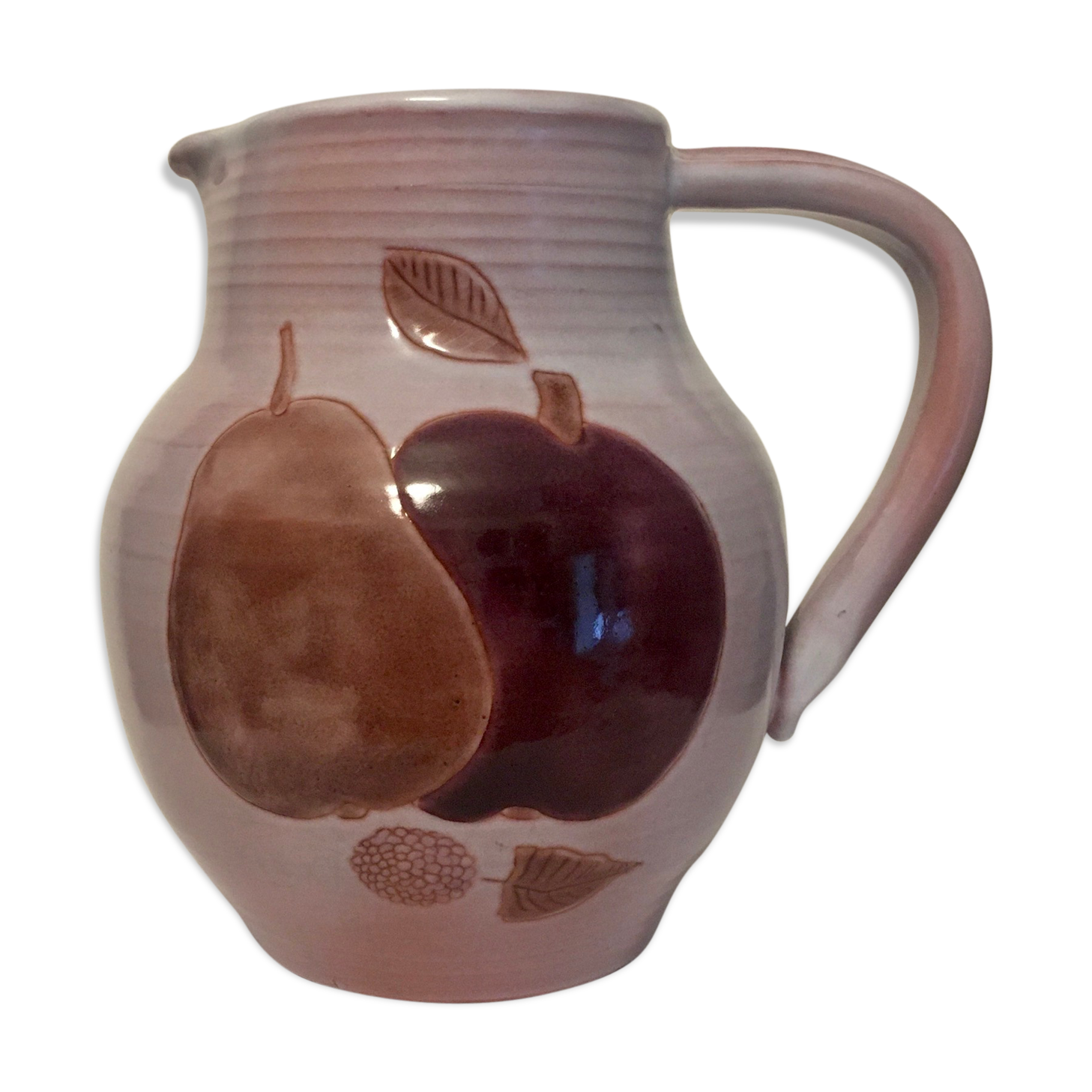 Pitcher 1960 signed by the Cloutier Brothers