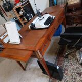Leather top desk