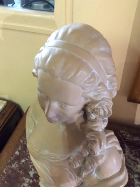 Plaster bust