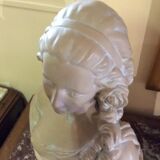 Plaster bust
