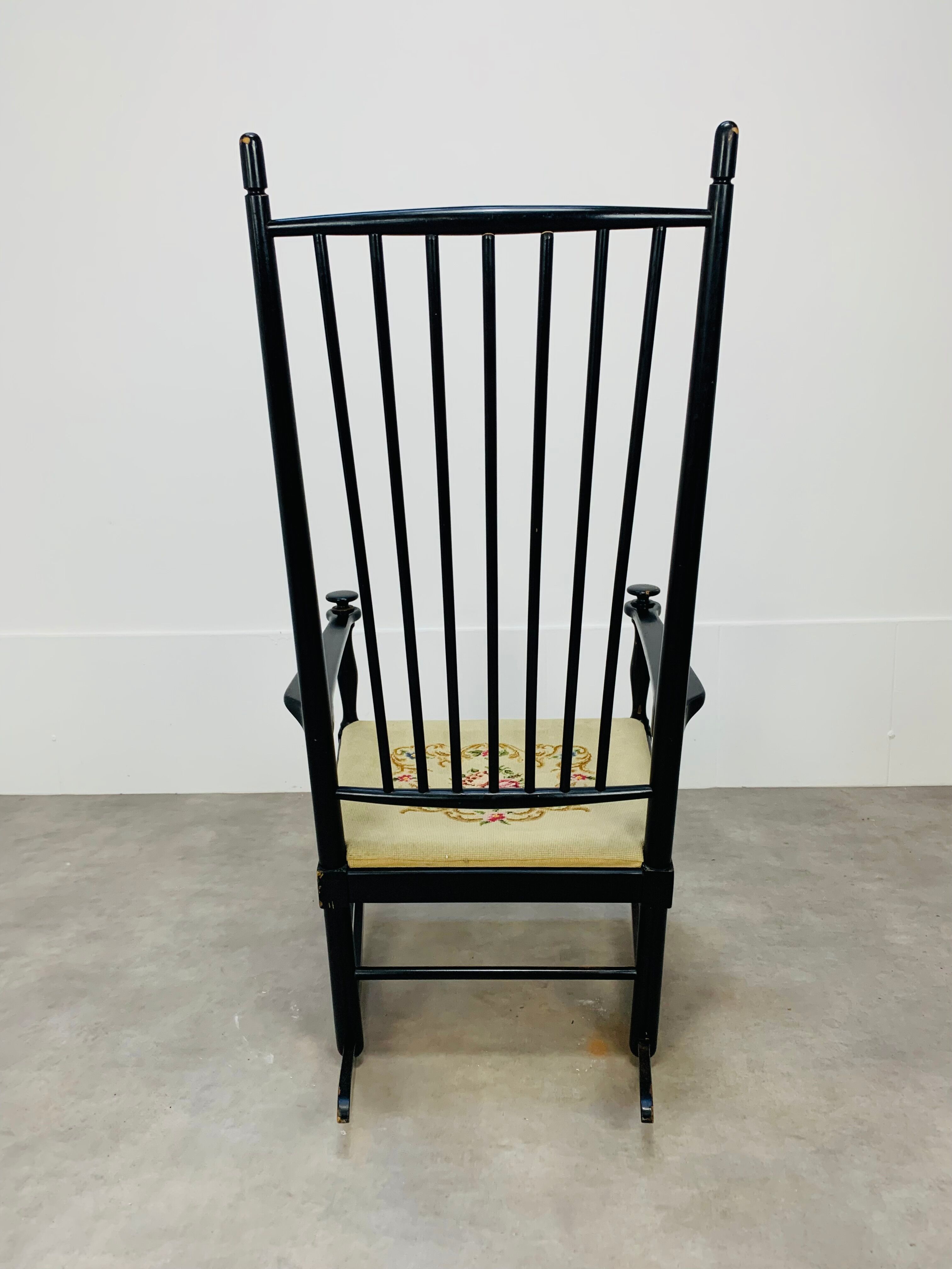 Rocking chair art and craft vintage