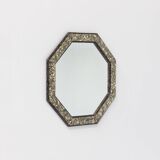 Mosaic Octagonal Mirror by Roger Vanhevel, Belgium, 1970s