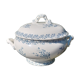 Large soup pot Terre de Fer de Luneville K &G model Paquerette late 19th