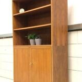 Bookcase sideboard vintage wall cabinet mid-century