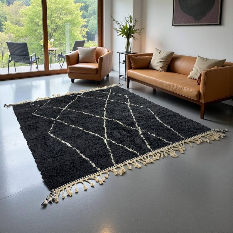 Handmade Moroccan rug 250cm x 200cm