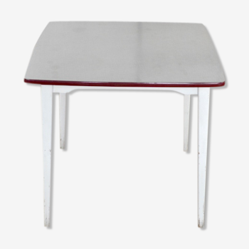 Square table in formica 60s