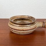 Danish studio pottery bowl from the mid-century by Tue Poulsen for Tue Keramik, 1960s.