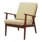 Teak armchair, Danish design, 1970s, production: Denmark