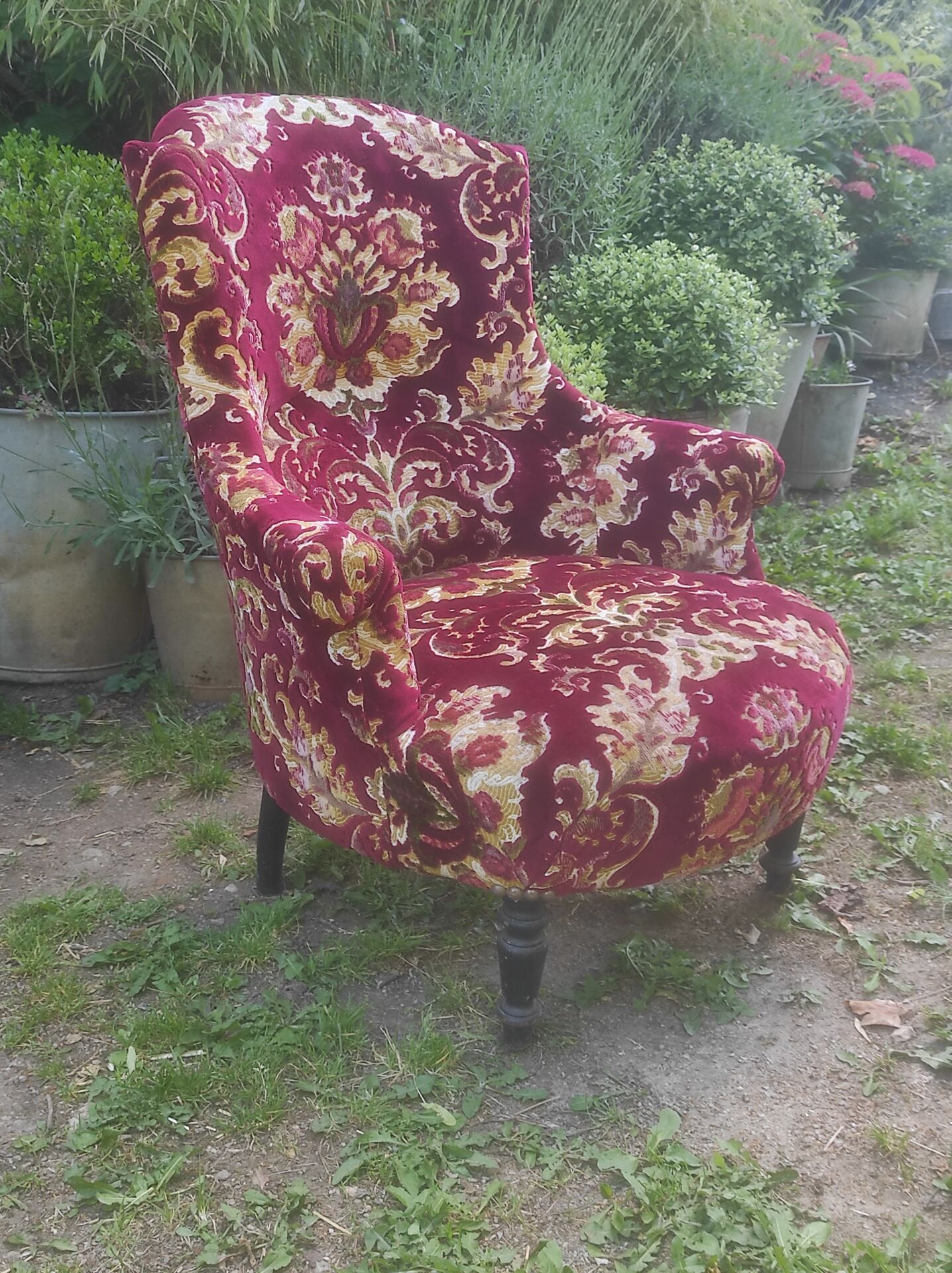 Fauteuil crapaud