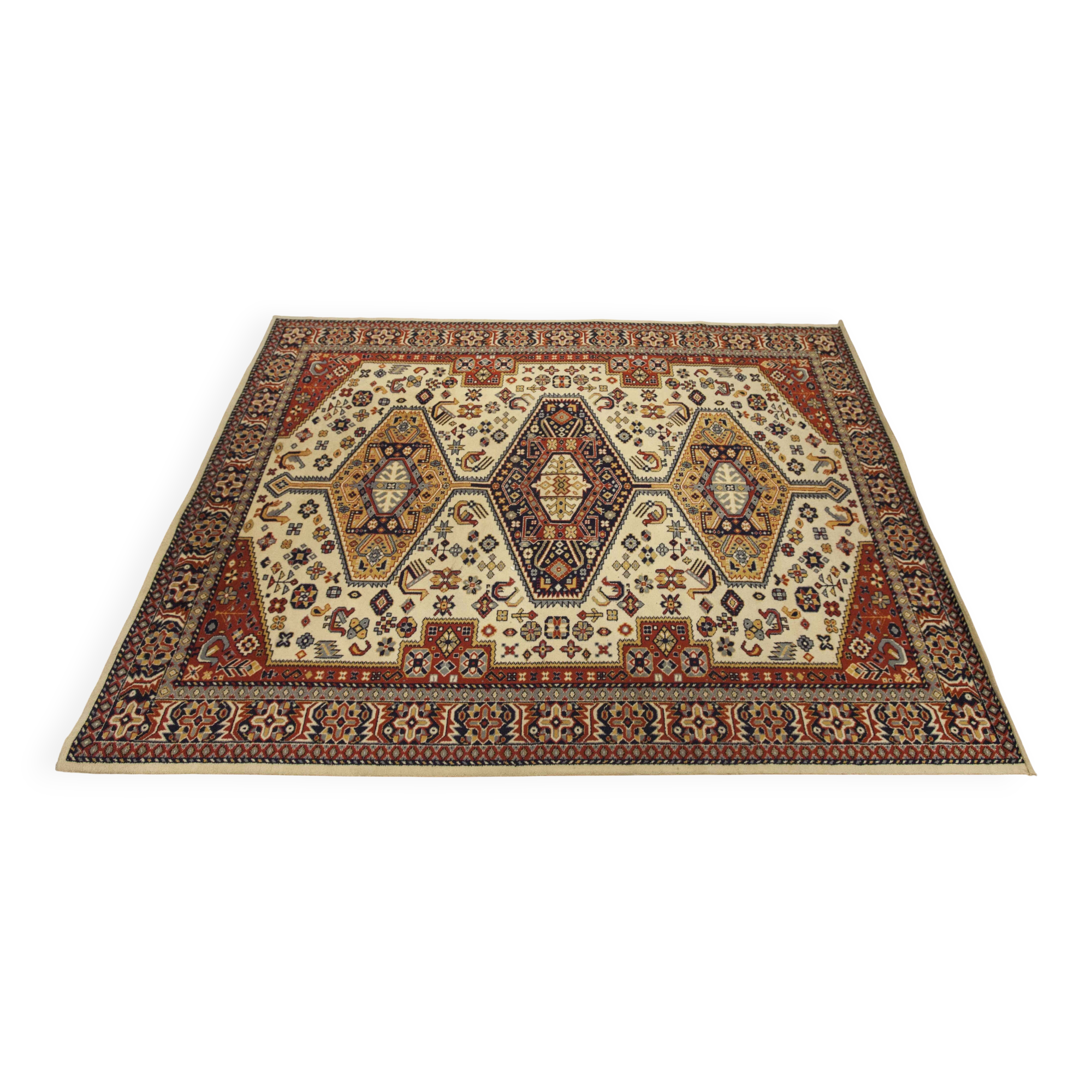 Apollo brand Persian rug, 100% virgin wool, Eulan Bayer Germany
