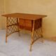 Rattan desk by Louis Sognot, 1950