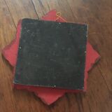 Mirror painted wooden flower 24cm