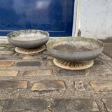 Lot de 2 jardinières vintage Dominique Rabinet