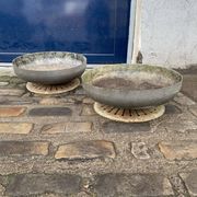 Set of 2 vintage planters Dominique Rabinet