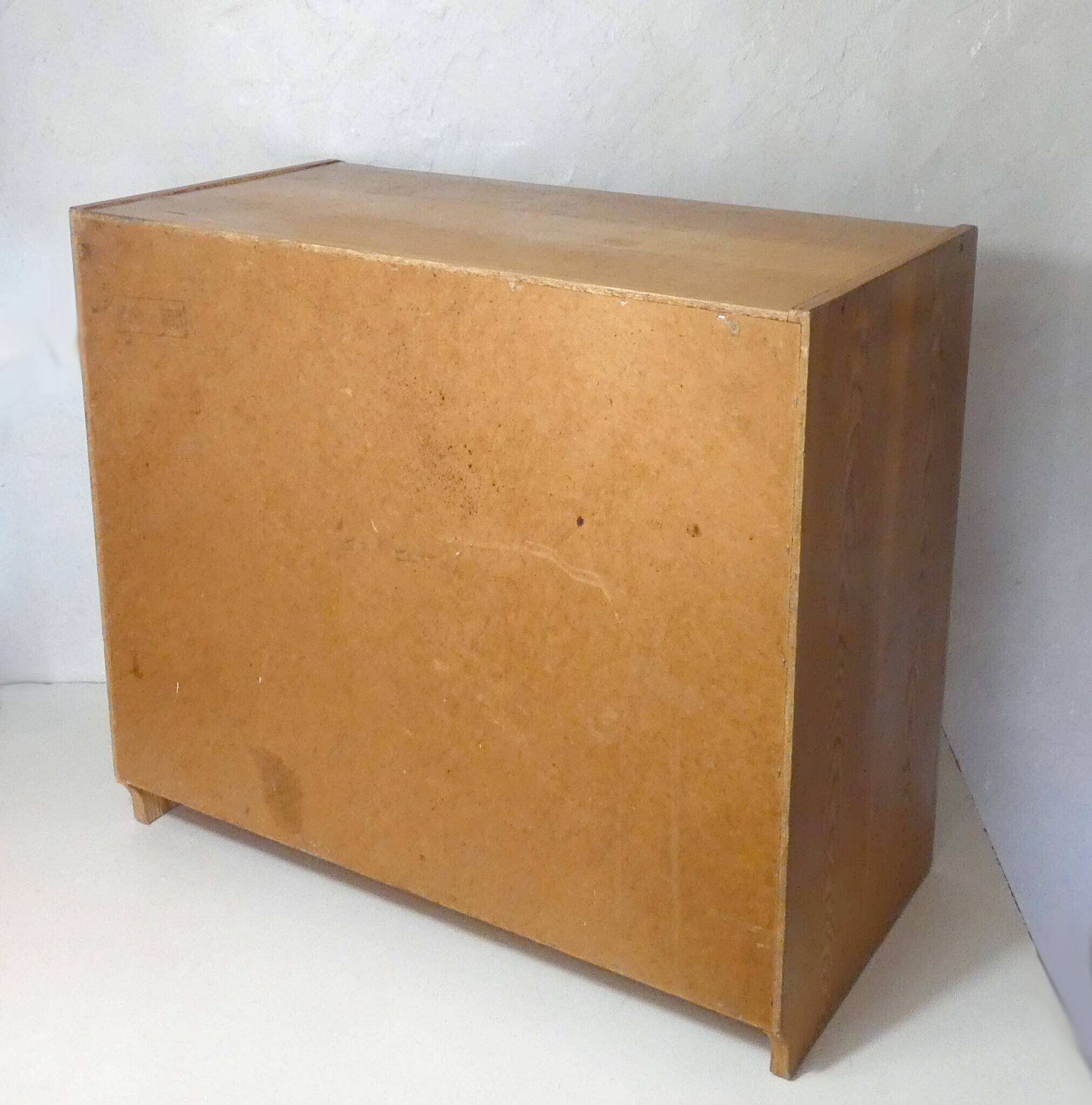 old vintage wooden chest of drawers GDR