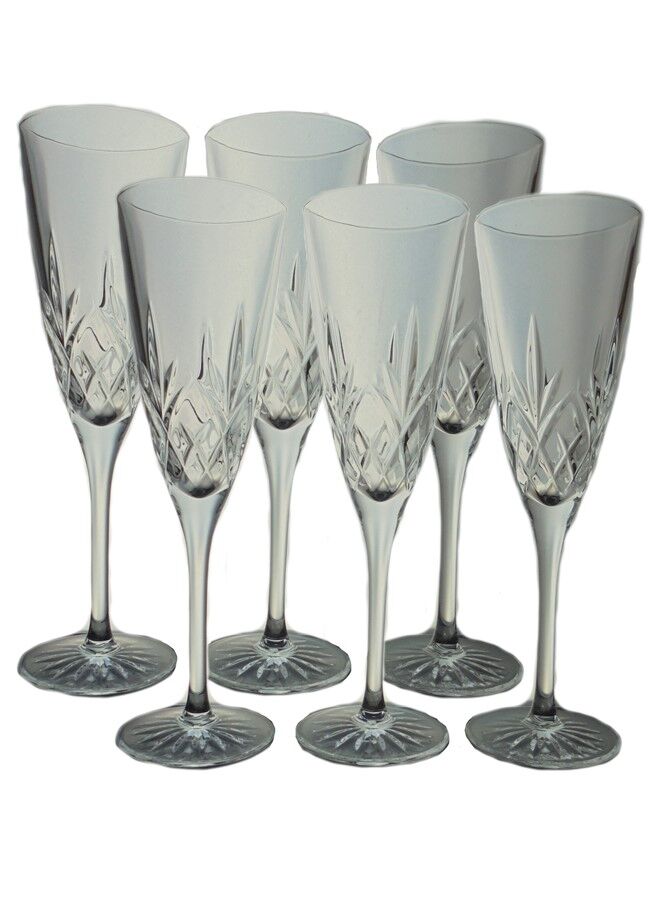 Set de 6 flûtes à champagne