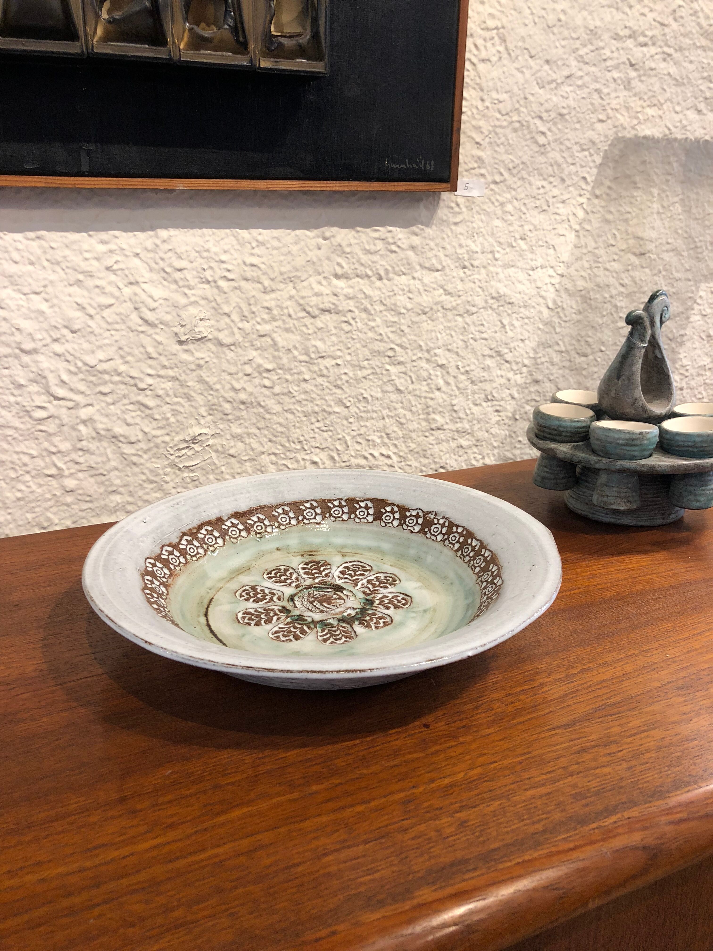 Ceramic dish Albert Thiry