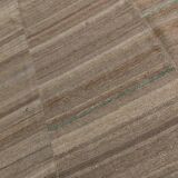 10x13 Turkish Brown & Bronze Handmade Kilim Rug, 303x386Cm