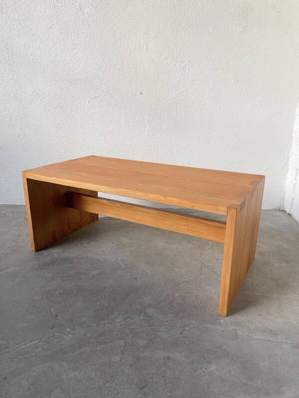 Table basse pin Maison Regain