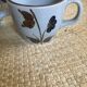 Lot of 5 cups sandstone