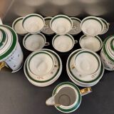 Limoges porcelain coffee service – Luf brand