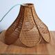 Suspension fleur en cannage