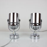Pair of mid-century wall lamps Stanislav Indra, 1970's