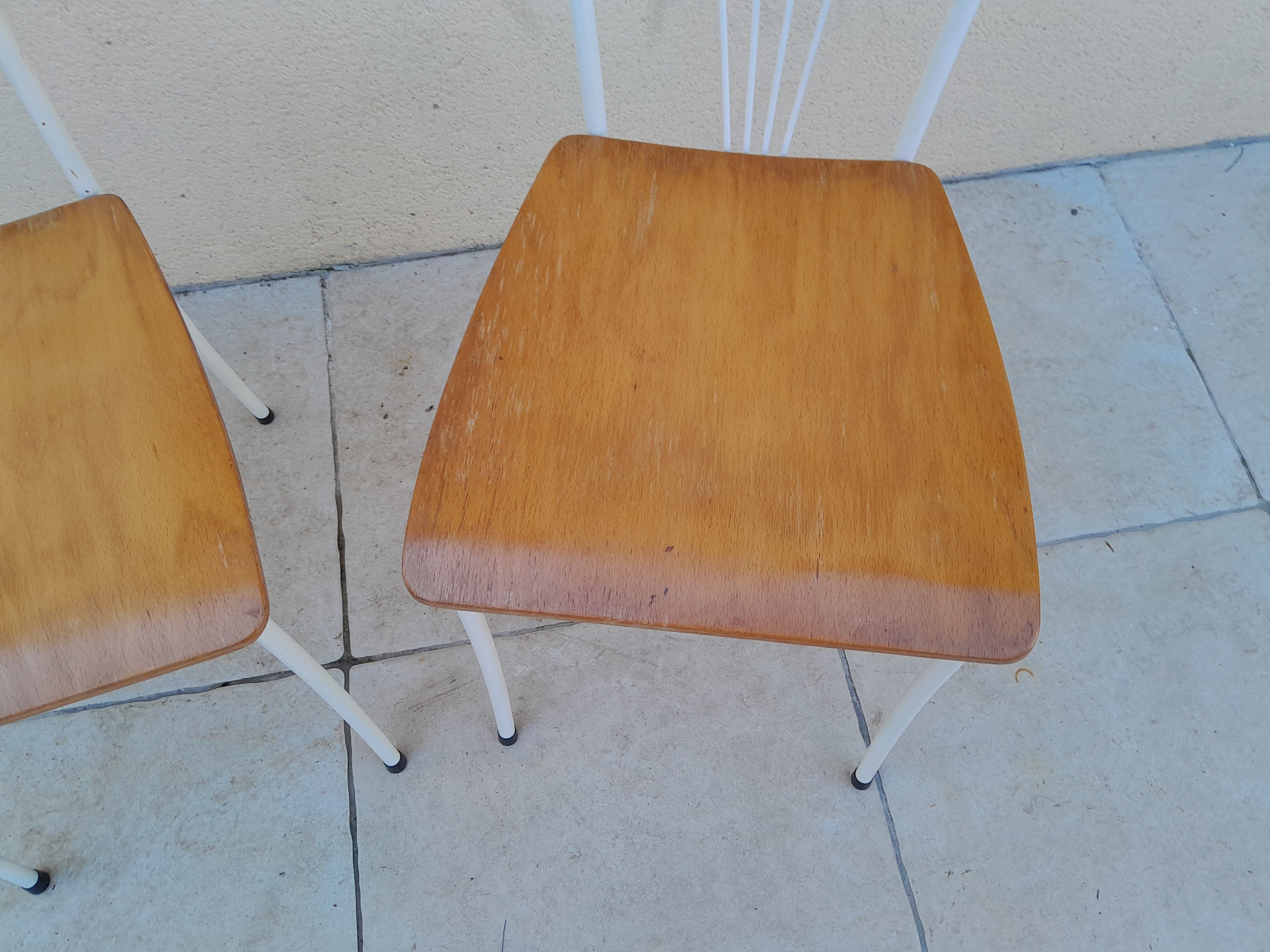 Paire de chaise vintage