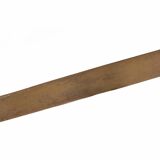 French Antique primitive wooden bench with nice patina