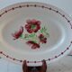 Oval dish Digoin Sarreguemines model "Madelon" years 30-40