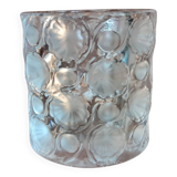 Antique Lalique France crystal or glass candle holder