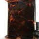 Tray in lucite tortoiseshell way circa 1970