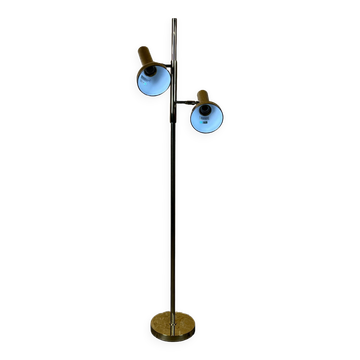 60s 70s 2-bulb adjustable floor lamp by Cosack Leuchten Germany