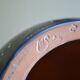 ceramic lamp base modernist France 1970
