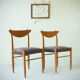 Paire de chaises scandinave