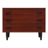 Teak chest of drawers, Danish design, 1980s, production: Denmark