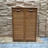 Curtain filing cabinet