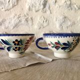 HB Henriot cider cups or bowls