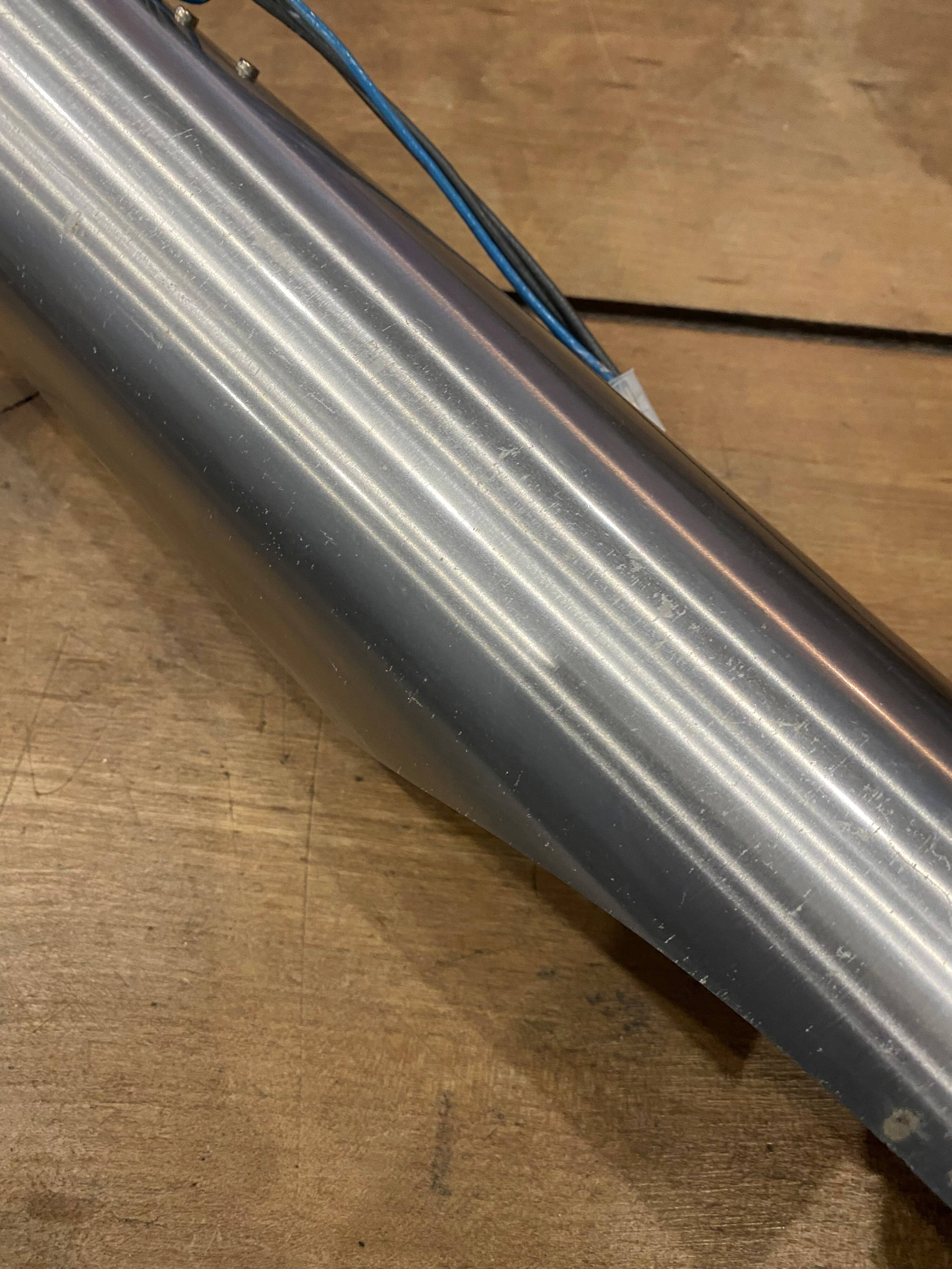 Wall lamp n2 Sconce Fuga XXL 60cm Aluminum Raak Komulainen 1970 vintage