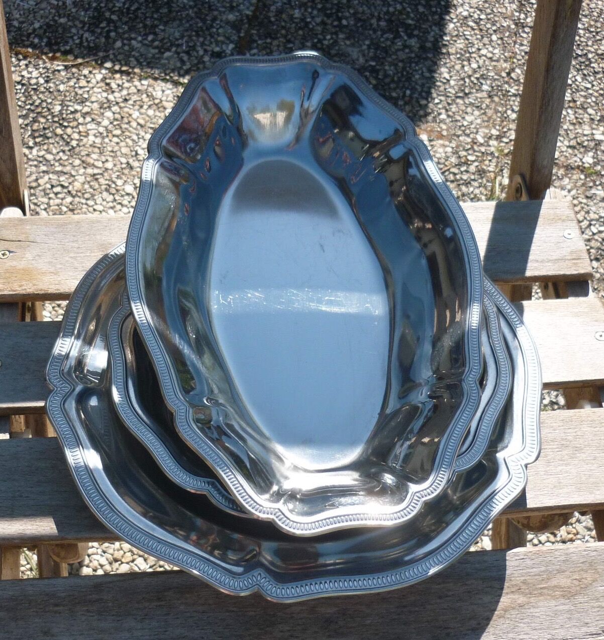 Plat de service rond Guy Degrenne Ø 33 cm