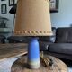 Lampe à poser en grès électrifiée à neuf