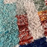 Moroccan Berber rug M'rirt colorful with geometric patterns