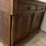 Buffet 18th century louis xiii magnificent wooden storage cabinet