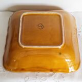 Fruit dish in slip, Sarreguemines earthenware