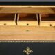 Blackened pearwood and amboyna sloping desk, Napoleon III period, mid-19th century