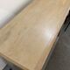 Ash Grey Art Deco Open Sideboard